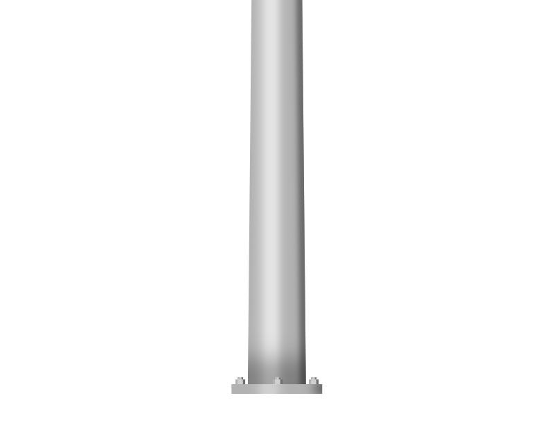 Straight Round Steel Pole